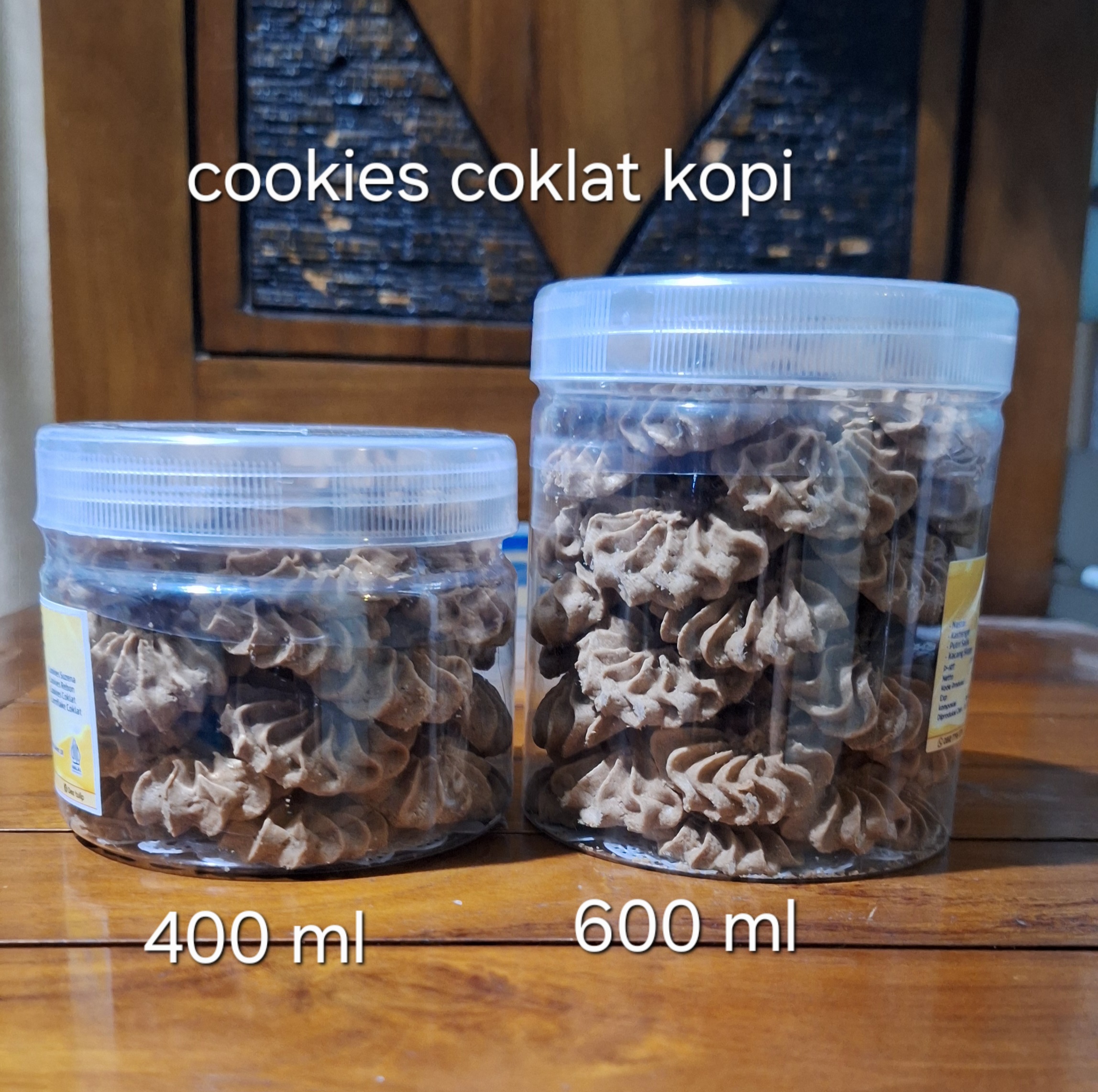 Cookies coklat kopi